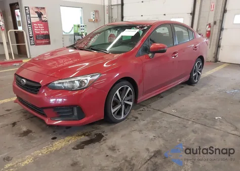 2022 Subaru Impreza Sport from USA, damaged, VIN 4S3GKAM65N3606414